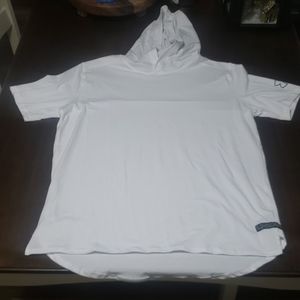 Under armour hooded shirt